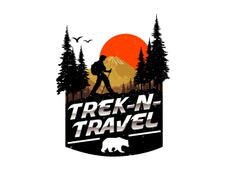 Trek-n-Travel logo design by dasigns