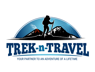 Trek-n-Travel logo design by Coolwanz