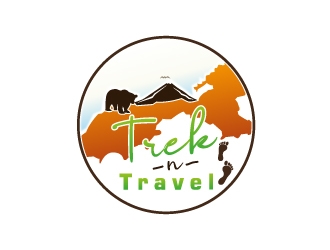 Trek-n-Travel logo design by MUSANG