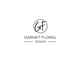 Garnet Floral Design logo design by haidar