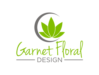 Garnet Floral Design logo design by rief