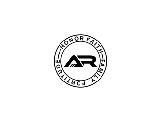 AR logo design by haidar