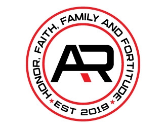 AR logo design by REDCROW