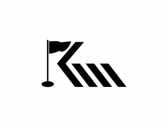 KM logo design by ammad