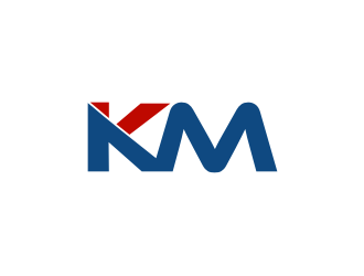 KM logo design by mbamboex