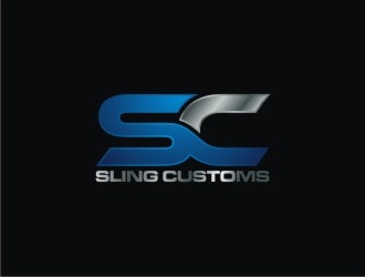 SLING CUSTOMS  logo design by agil