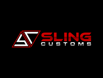 SLING CUSTOMS  logo design by Dakon