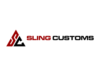 SLING CUSTOMS  logo design by dewipadi