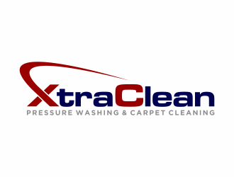 XtraClean Pressure Washing & Carpet Cleaning logo design by hidro