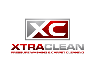 XtraClean Pressure Washing & Carpet Cleaning logo design by dewipadi