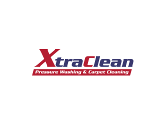 XtraClean Pressure Washing & Carpet Cleaning logo design by Zeratu