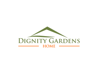 Dignity Gardens Home logo design by haidar