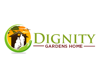 Dignity Gardens Home logo design by THOR_