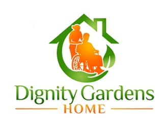 Dignity Gardens Home logo design by ingepro