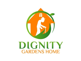 Dignity Gardens Home logo design by yans
