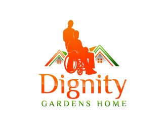 Dignity Gardens Home logo design by uttam