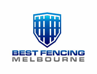 Best Fencing Melbourne logo design by hidro