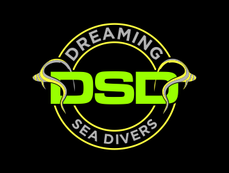 Dreaming Sea Divers logo design by beejo