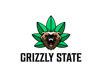 Grizzly state logo design by senandung
