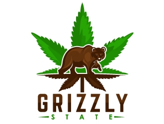 Grizzly state logo design by Suvendu