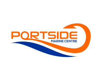 PORTSIDE Marine Centre logo design by rdbentar