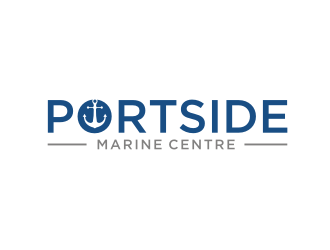 PORTSIDE Marine Centre logo design by tejo