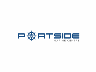 PORTSIDE Marine Centre logo design by huma