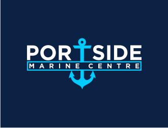 PORTSIDE Marine Centre logo design by ohtani15