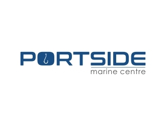 PORTSIDE Marine Centre logo design by berkahnenen
