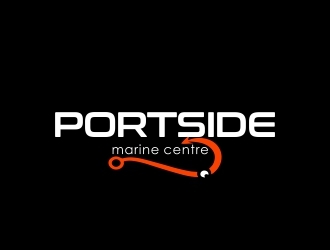 PORTSIDE Marine Centre logo design by berkahnenen