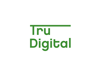 TruDigital logo design by blackcane