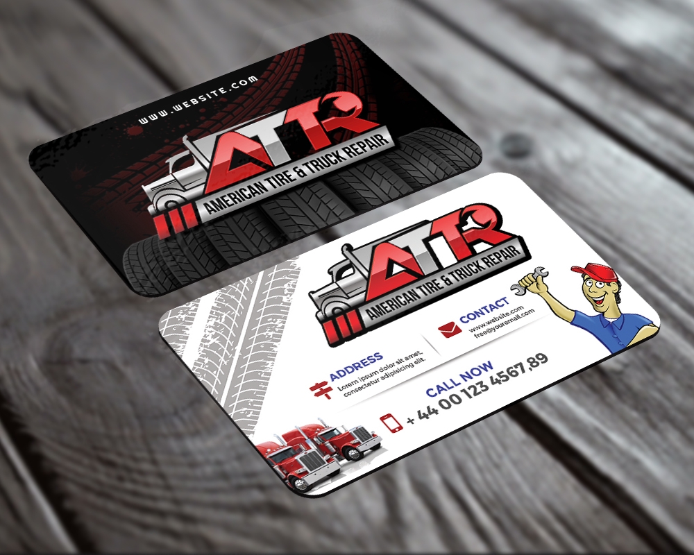 American Tire & Truck Repair Digital Design 48hourslogo