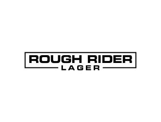 Rough Rider Lager or Rough Rider Beer logo design by akhi