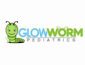 Glowworm Pediatrics logo design by veron