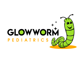 Glowworm Pediatrics logo design by JessicaLopes