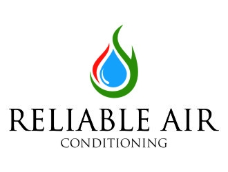 Reliable Air Conditioning logo design by jetzu