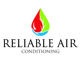 Reliable Air Conditioning logo design by jetzu