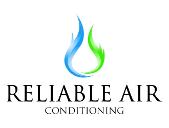 Reliable Air Conditioning logo design by jetzu