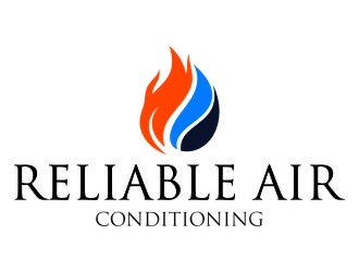 Reliable Air Conditioning logo design by jetzu