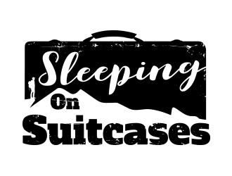 Sleeping On Suitcases logo design by vinve