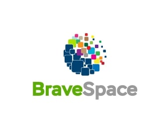 The Brave Space logo design by Marianne