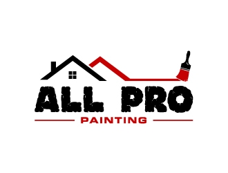 All Pro Painting logo design by labo