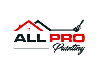 All Pro Painting logo design by ndaru