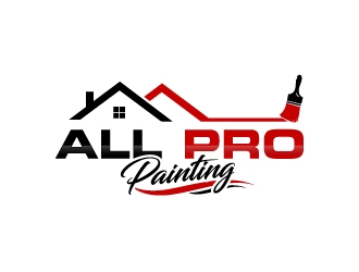 All Pro Painting logo design by labo
