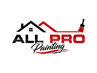 All Pro Painting logo design by labo