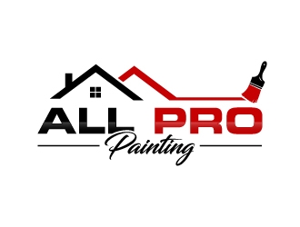 All Pro Painting logo design - 48hourslogo.com