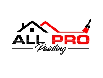 All Pro Painting logo design by labo
