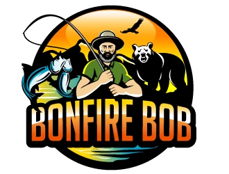 Bonfire Bob logo design by logoviral