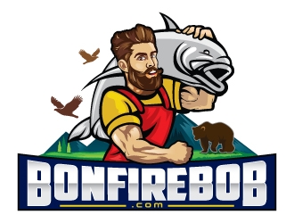 Bonfire Bob logo design by Suvendu