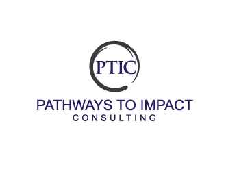 Pathways To Impact Consulting logo design by desynergy